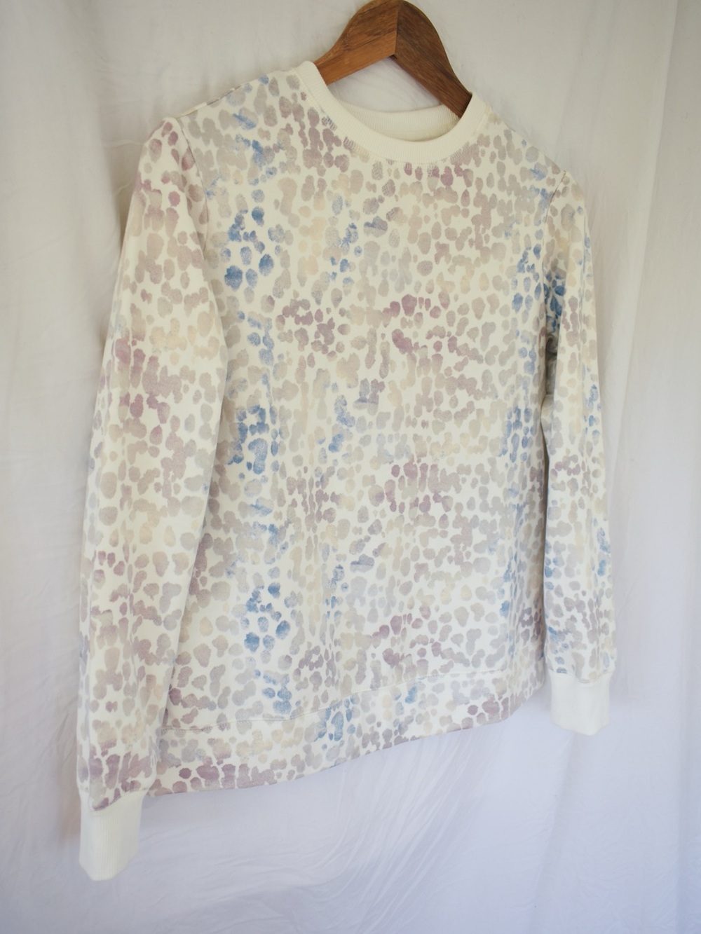 stars above Pastel Leopard Print Sweater - NWT